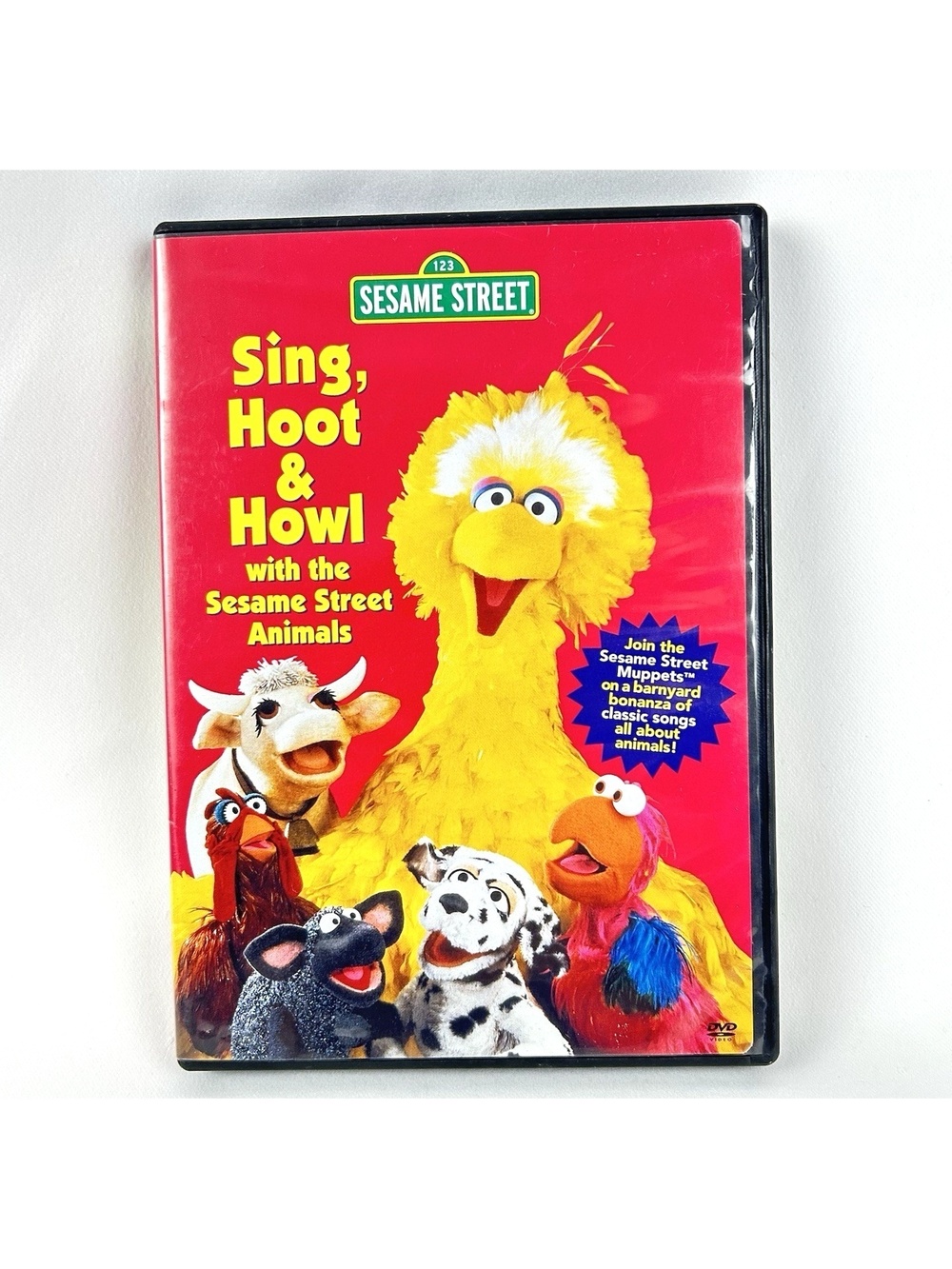 Sesame Street Sing Hoot & Howl DVD 2004 Classic Songs & Characters!